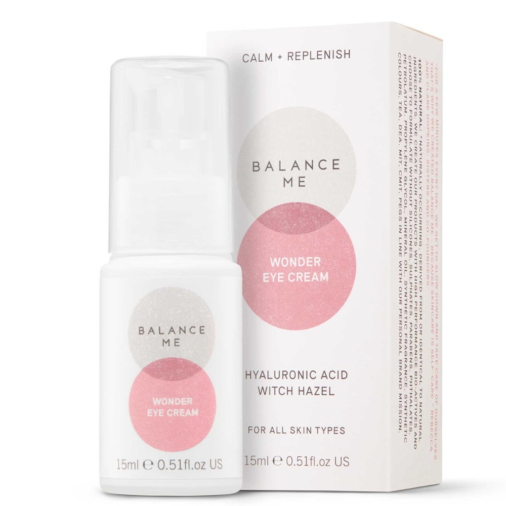 CALM + REPLENISH WONDER EYE CREAM 15ML
Firms, Soothes + Reduces Dark Circles